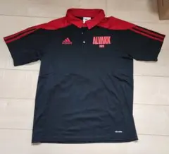 adidas ALVARK ポロシャツ 黒/赤