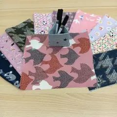 ★A988★ カットクロス/プリント生地/国産/25cm×25cm/10点