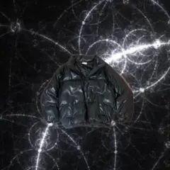 平成グランジダウンジャケット光沢y2kギャル男archive