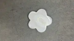 瑪瑙　透明 花形 置物 約8cm