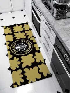 ★大人気★スタバ・マット★イエロー★【40センチ×120センチ】
