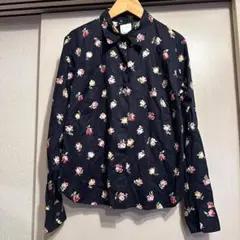 アニエスベー paris　花柄シャツ 1018