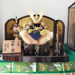 御鎧司/上原玉鳳作 鎧兜 1974年作品 美品｜季節・年中行事