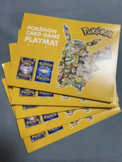 ユニクロ UT magazine ポケモン紙製プレイマット 特別号 5枚セット