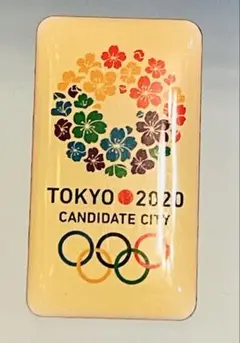 ピンバッジ　2020 東京オリンピック招致　立候補