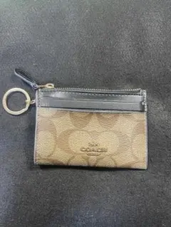 COACH　コーチ　シグネチャー　コインケース　キーリング