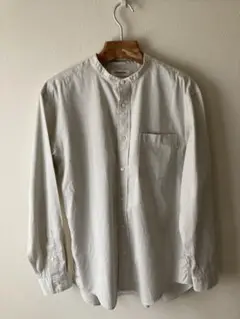 Gymphlex TWILL BIOWASH BAND COLLAR SHIRT