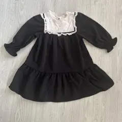 ever closet ブラック ワンピース