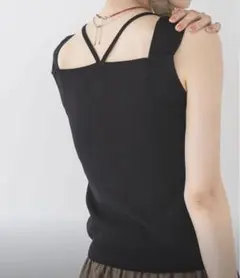JEANASIS 2WAYネックソウバリタンク