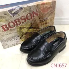 BOBSON キッズ ローファー ブラック セレモニー