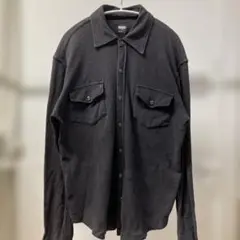 RATS ダークグレー ボタンアップシャツ ラッツ