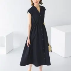 URBAN RESEARCH ROSSO ウォッシャブルシャツワンピース