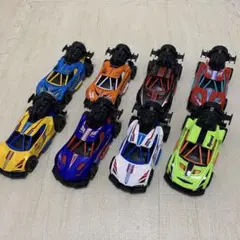 パワーダイキャスト プルバックスモークカー 全8種セット