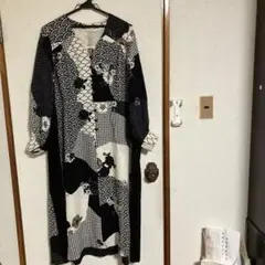 ワンピースドレスL寸　単衣