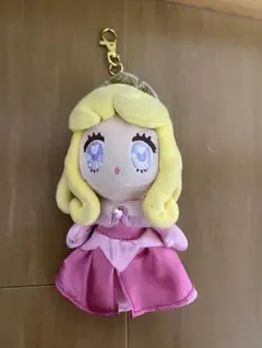 オーロラ　フィリップ王子　tiny ぬいぐるみキーチェーン ディズニー Disney - オーロラ＆フィリップ王子 ぬいぐるみキーチェーン
