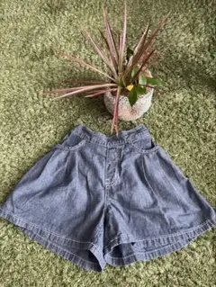 デニムハーフパンツ 100cm
