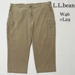 L.L.bean エルエルビーン ビッグサイズ カーゴパンツ ベージュ W46