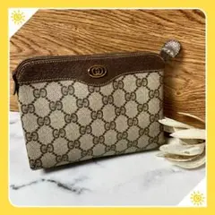 ⭐️美品グッチ⭐️GGスプリーム ポーチ オールド メイクバニティ⭐️A311
