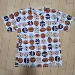 アンパンマン パン柄 Tシャツ