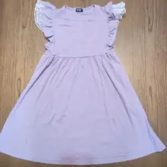 URBAN CHERRY ラベンダー 半袖ワンピース 110cm