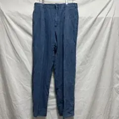 ORVIS タック入りリネンスラックス　32インチ