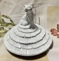 Astier de Villatte アスティエ キャンドル 蓋 猫