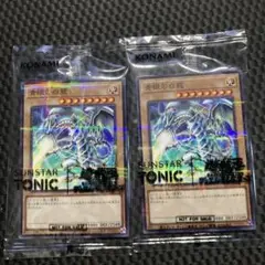 蒼眼の白龍 2枚セット　サンスタートニック　ブルーアイズホワイトドラゴン　遊戯王
