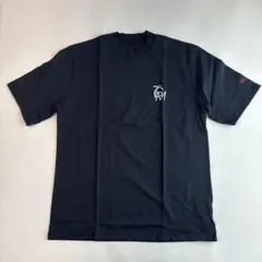 tangramタングラムロゴプリント モックTシャツ 黒　XLサイズ