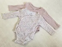 H&Ｍ ロンパース 2枚セット 60cm