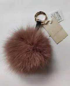 INED イネド 　リアル ファーチャーム ブラウン　新品未使用