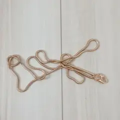 アイアンフラットチェーンストラップ 1100mm×3.2mm