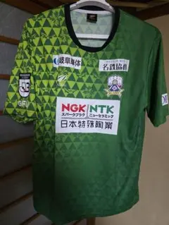 FC岐阜 サッカーユニフォーム SIZE 5L ブラック 石坂亮人【33