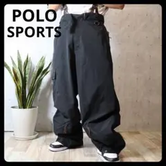 FB512【希少】ポロスポーツ スノボウェア ナイロンパンツ スキーウェア L