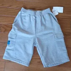 ハーフパンツ グレー140