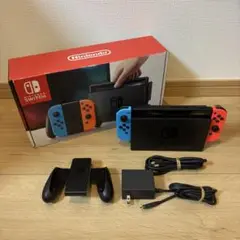 【動作品】Nintendo Switch 本体 ネオンブルー/ネオンレッド