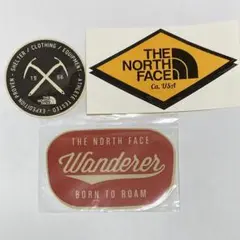 【新品】THE NORTH FACEステッカー3枚セット