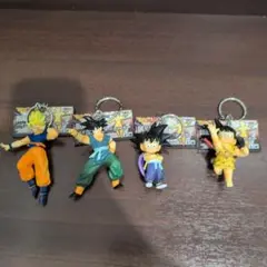 ドラゴンボールＺハイクオリティキーホルダー。オール孫悟空編2。4種類。