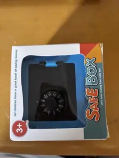 新品未使用ミニ貯金箱 セーフボックス 金庫型