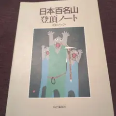 日本百名山　登頂ノート