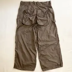 Plantation【96aw】issey miyake ナイロンパンツ 極太