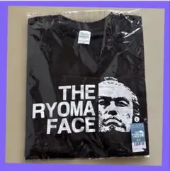 坂本龍馬 Tシャツ 半袖　黒　THE RYOMA FACE