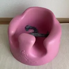 バンボ Bumbo ベルト付き　ベビーチェア　ピンク　ローチェア　イス　椅子