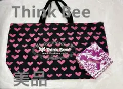 ❤️未使用　Think Bee シンクビ　トート袋＆タオルハンカチ　　２点