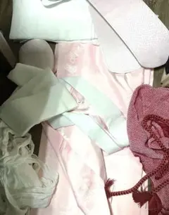 成人式に Lサイズ 帯締め 帯揚げ 長襦袢他セット