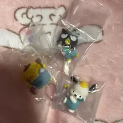 サンリオ　ペイント　フィギュア　ガチャガチャ　セット