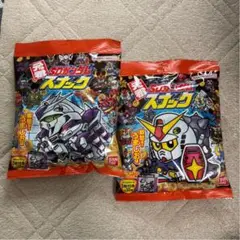 元祖SD 未開封カード ガンダムスナック菓子２個セット うましお味 2袋