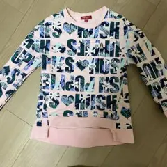 値下げ　トレーナー　ハッシュパピー　わんちゃん　140