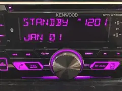 KENWOOD DPX-U740BTHS 7インチワイド用スペーサー付き Yahoo!オークション -「dpx-u740bth」の落札相場・落札価格