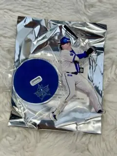 ベイスターズ　佐野恵太　ブラインド選手アクリルクリップ付きスタンド