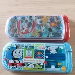 トーマスと妖怪ウォッチ セット フォーク・スプーン付き 2個セット